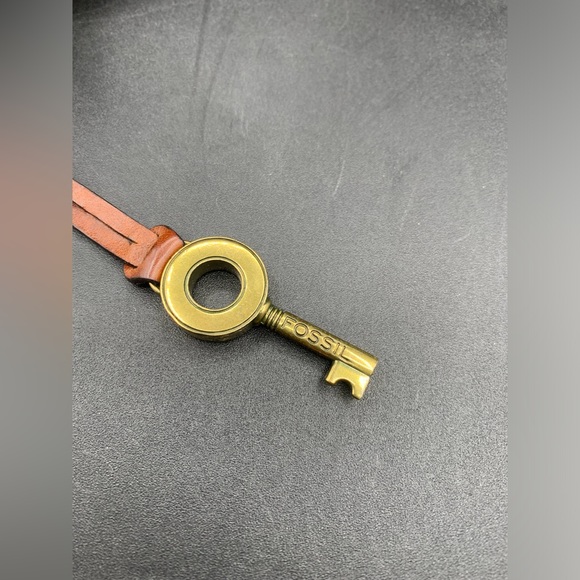 Fossil Vintage Signature Monogram Canvas/Leather Hobo Shoulder Bag - Picture 15 of 16